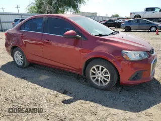 2017 Chevrolet Sonic LT z VIN 1G1JD5SH1H4127331, wystawiony jako Copart lot #52709905 z przebiegiem 73 810 mil mil oraz Szkoda całkowita • Salvage title. Historia ofert i sprzedaży dostępna na DreamBid. Obrazek 4.