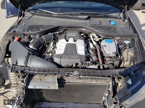2015 Audi A6 3.0T Prestige with VIN WAUHGAFC1FN007800, listed as a Copart auction lot 68136502 with 88,046 mi miles. Bid and sale history available at carsss.com. Image 11.