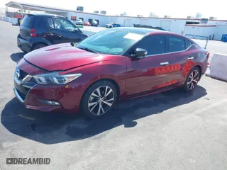 2017 Nissan Maxima SR with VIN 1N4AA6AP4HC456664, listed as a IAAI auction lot 42045759 with 51,264 mi miles. Bid and sale history available at carsss.com. Image 2.