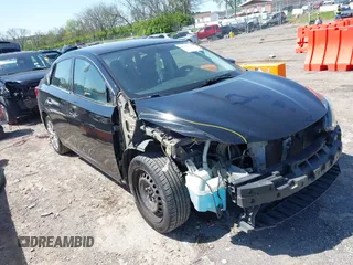 2017 Nissan Sentra S with VIN 3N1AB7AP6HY271765, listed as a IAAI auction lot 41985985 with 135,468 mi miles. Bid and sale history available at carsss.com. Image 1.
