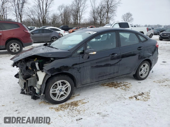 2018 Ford Fiesta SE with VIN 3FADP4BJ8JM109031, listed as a Copart auction lot 88771105 with 53,949 mi miles and Clean Title. Bid and sale history available at carsss.com. Image 1.