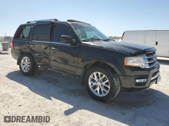 2015 Ford Expedition Limited z VIN 1FMJU1KT4FEF10655, wystawiony jako Copart lot #49400295 z przebiegiem 143 998 mil mil oraz Szkoda całkowita • Salvage title. Historia ofert i sprzedaży dostępna na DreamBid. Obrazek 4.