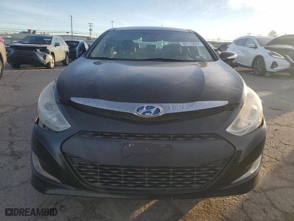 2012 Hyundai Sonata Hybrid with VIN KMHEC4A47CA060065, listed as a Copart auction lot 86770684 with NaN miles and Salvage Title. Bid and sale history available at carsss.com. Image 5.