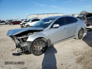 2016 Kia Cadenza Premium with VIN KNALN4D78G5215357, listed as a Copart auction lot 86891674 with 139,693 mi miles and Salvage Title. Bid and sale history available at carsss.com. Image 1.
