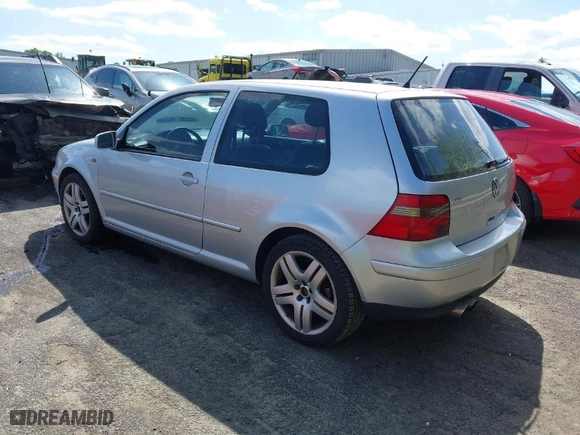 2003 Volkswagen GTI with VIN 9BWDE61J734034632, listed as a IAAI auction lot 41998813 with 258,294 mi miles. Bid and sale history available at carsss.com. Image 3.