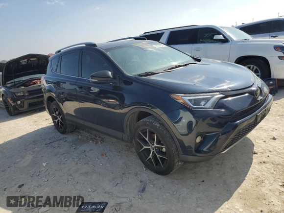 2017 Toyota RAV4 SE with VIN JTMNFREV7HJ142221, listed as a Copart auction lot 86334074 with 123,165 mi miles and Salvage title. Bid and sale history available at DreamBid. Image 4.