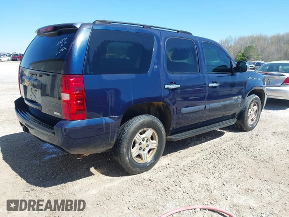 2007 Chevrolet Tahoe LTZ with VIN 1GNFC13077R243921, listed as a IAAI auction lot 41856659 with Not provided miles and . Bid and sale history available at DreamBid. Image 4.