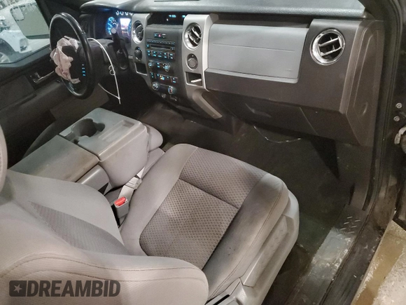 2012 Ford F-150 XL with VIN 1FTMF1EF6CFB12791, listed as a Copart auction lot 57132145 with 206,525 mi miles and Salvage title. Bid and sale history available at DreamBid. Image 8.