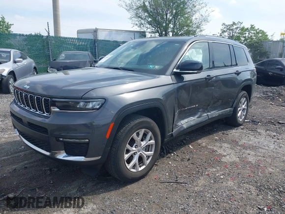 2022 Jeep Grand Cherokee Limited с VIN 1C4RJKBG3N8621834, выставлен на аукционе IAAI как лот 42249227 с пробегом 31 319 миль миль и . История ставок и продаж доступна на DreamBid. Изображение 16.