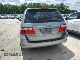 2007 Honda Odyssey EX-L with VIN 5FNRL38687B104840, listed as a Copart auction lot 51759295 with 213,206 mi miles and Salvage Title. Bid and sale history available at carsss.com. Image 6.