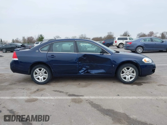 2007 Chevrolet Impala LT with VIN 2G1WC58R679262387, listed as a IAAI auction lot 41971223 with 141,452 mi miles and . Bid and sale history available at DreamBid. Image 13.
