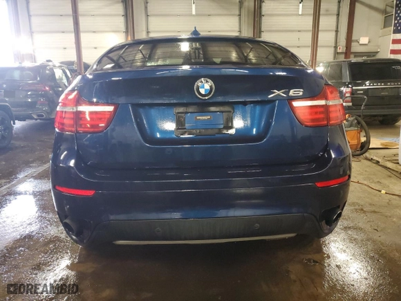 2013 BMW X6 xDrive35i with VIN 5UXFG2C50DL783039, listed as a Copart auction lot 47586315 with 103,448 mi miles and Salvage Title. Bid and sale history available at carsss.com. Image 6.