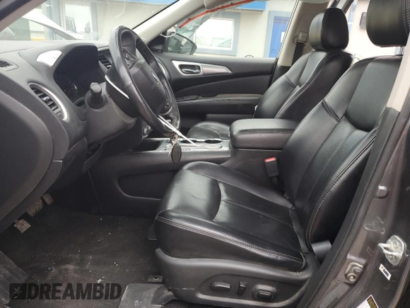 2018 Nissan Pathfinder SL with VIN 5N1DR2MN7JC648231, listed as a Copart auction lot 78738454 with 90,242 mi miles and Salvage Title. Bid and sale history available at carsss.com. Image 7.