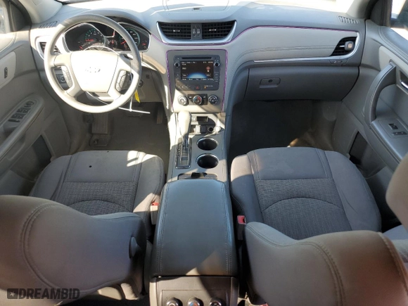 2015 Chevrolet Traverse LS with VIN 1GNKRFED2FJ358692, listed as a Copart auction lot 52548145 with 0 mi miles and Salvage Title. Bid and sale history available at carsss.com. Image 8.