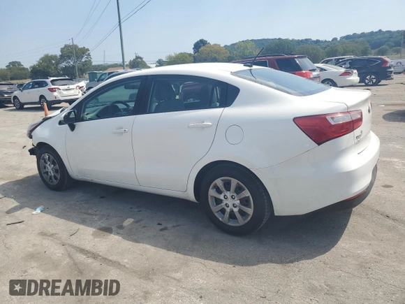 2016 Kia Rio LX with VIN KNADM4A36G6557926, listed as a Copart auction lot 69578864 with 137,404 mi miles and Salvage Title. Bid and sale history available at DreamBid. Image 2.