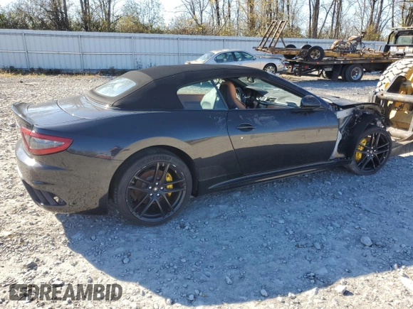 2013 Maserati GranTurismo Convertible Sport with VIN ZAM45VMAXD0071100, listed as a Copart auction lot 77978314 with 0 mi miles and Salvage Title. Bid and sale history available at carsss.com. Image 3.