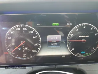 2019 Mercedes-Benz E-Class AMG E 53 with VIN WDDZF6BB8KA492786, listed as a Copart auction lot 65782634 with 73,005 mi miles and Salvage Title. Bid and sale history available at carsss.com. Image 9.