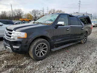 2017 Ford Expedition EL Platinum with VIN 1FMJK1MT0HEA67183, listed as a Copart auction lot 80513844 with 142,650 mi miles and Salvage Title. Bid and sale history available at carsss.com. Image 1.