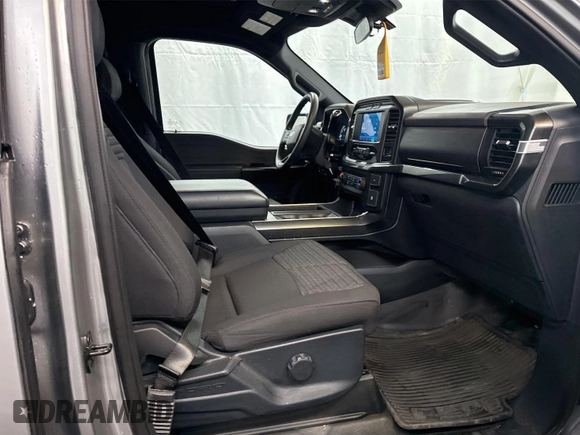 2021 Ford F-150 XL with VIN 1FTFW1E84MFB13773, listed as a IAAI auction lot 42154382 with 72,173 mi miles. Bid and sale history available at carsss.com. Image 1.