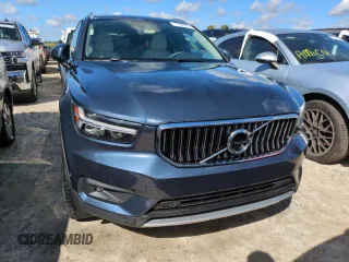 2022 Volvo XC40 Inscription with VIN YV4AC2HL4N2745980, listed as a Copart auction lot 74689834 with 27,858 mi miles and Salvage Title. Bid and sale history available at carsss.com. Image 5.