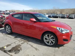 2016 Hyundai Veloster with VIN KMHTC6AD0GU254993, listed as a Copart auction lot 50057975 with 115,263 mi miles and Salvage Title. Bid and sale history available at carsss.com. Image 4.