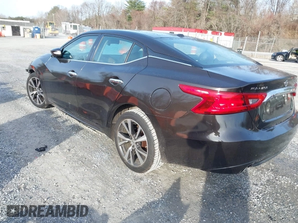 2016 Nissan Maxima SL z VIN 1N4AA6AP9GC385718, wystawiony jako IAAI lot #41099349 z przebiegiem 108 841 mil mil oraz . Historia ofert i sprzedaży dostępna na DreamBid. Obrazek 3.