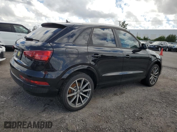 2018 Audi Q3 Premium with VIN WA1BCCFS2JR032529, listed as a Copart auction lot 49040273 with 37,538 mi miles. Bid and sale history available at carsss.com. Image 3.