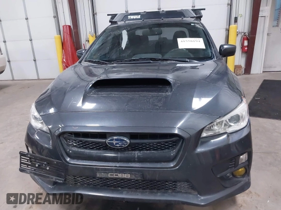 2016 Subaru WRX Premium with VIN JF1VA1E69G8801517, listed as a IAAI auction lot 41558194 with 118,332 mi miles. Bid and sale history available at carsss.com. Image 12.