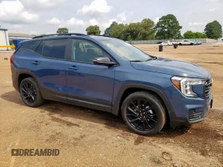 2024 GMC Terrain SLE with VIN 3GKALMEG1RL209213, listed as a Copart auction lot 59177245 with 10,385 mi miles and Salvage title. Bid and sale history available at DreamBid. Image 4.