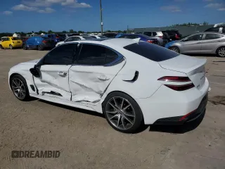 2022 Genesis G70 2.0T с VIN KMTG34TA2NU096216, выставлен на аукционе Copart как лот 80650984 с пробегом 63 147 миль миль и На запчасти • Non repairable. История ставок и продаж доступна на DreamBid. Изображение 2.