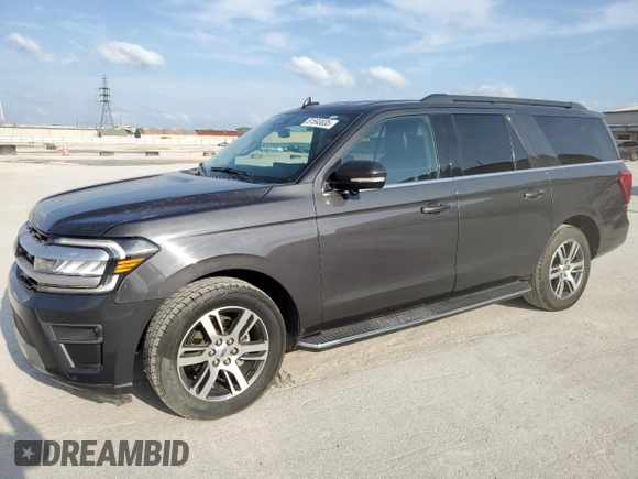 2022 Ford Expedition Max XLT with VIN 1FMJK1JT5NEA40819, listed as a Copart auction lot 51593835 with 14,896 mi miles and Salvage title. Bid and sale history available at DreamBid. Image 1.