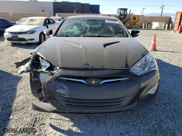 2016 Hyundai Genesis Coupe 3.8L Ultimate with VIN KMHHU6KJXGU136909, listed as a Copart auction lot 87449384 with 169,586 mi miles and Salvage Title. Bid and sale history available at carsss.com. Image 5.