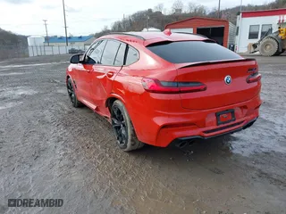 2020 BMW X4 M Competition with VIN 5YMUJ0C05L9C33943, listed as a IAAI auction lot 41531691 with 55,419 mi miles. Bid and sale history available at carsss.com. Image 3.