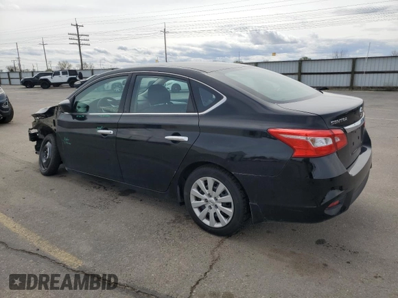 2017 Nissan Sentra S with VIN 3N1AB7AP7HY226074, listed as a Copart auction lot 52206765 with 79,687 mi miles and Salvage Title. Bid and sale history available at DreamBid. Image 2.