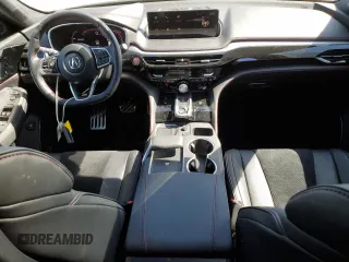 2023 Acura MDX w/A-Spec Package z VIN 5J8YE1H05PL802410, wystawiony jako Copart lot #53023675 z przebiegiem 15 366 mil mil oraz Czysty tytuł • Clean title. Historia ofert i sprzedaży dostępna na DreamBid. Obrazek 8.