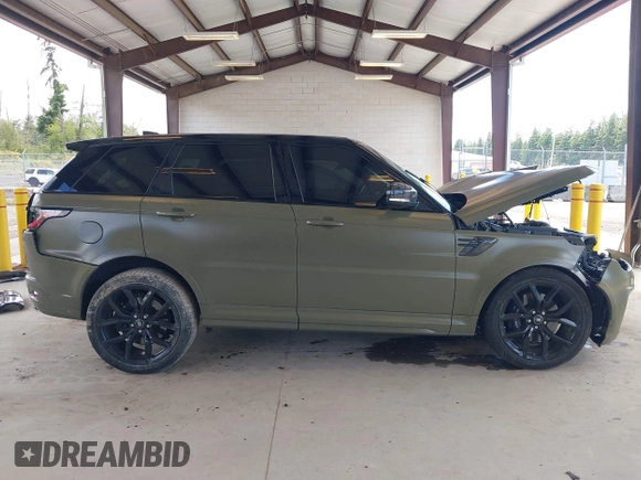 2021 Land Rover Range Rover Sport SVR with VIN SALWZ2RE1MA781663, listed as a IAAI auction lot 42383778 with Not provided miles and . Bid and sale history available at DreamBid. Image 14.