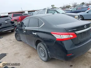 2014 Nissan Sentra SV with VIN 3N1AB7AP1EY311729, listed as a IAAI auction lot 41617399 with 156,094 mi miles. Bid and sale history available at carsss.com. Image 3.