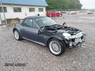 2001 BMW Z3 3.0 with VIN WBACN53431LL46566, listed as a IAAI auction lot 42780760 with 123,214 mi miles and . Bid and sale history available at DreamBid. Image 1.