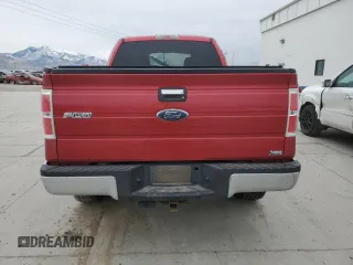 2010 Ford F-150 XL with VIN 1FTFW1EV9AFB54028, listed as a Copart auction lot 44244155 with 158,050 mi miles and Salvage Title. Bid and sale history available at carsss.com. Image 6.