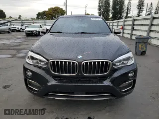 2017 BMW X6 sDrive35i with VIN 5UXKU0C36H0G69163, listed as a Copart auction lot 87044784 with 99,452 mi miles and Salvage Title. Bid and sale history available at carsss.com. Image 5.