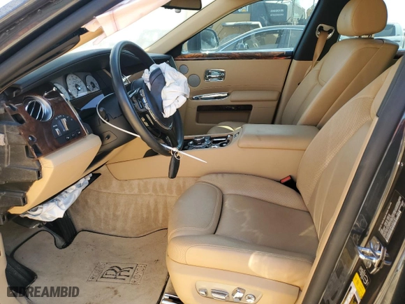 2015 Rolls-Royce Ghost with VIN SCA664S53FUX53197, listed as a Copart auction lot 72152444 with NaN miles and Salvage Title. Bid and sale history available at carsss.com. Image 7.