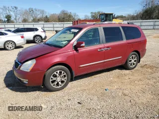2014 Kia Sedona EX with VIN KNDMH4C75E6588878, listed as a Copart auction lot 45893185 with 109,464 mi miles and Salvage Title. Bid and sale history available at carsss.com. Image 1.