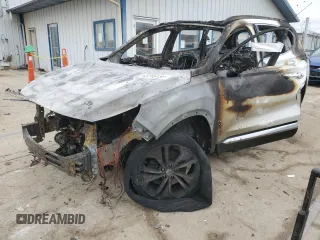 2019 Hyundai Santa Fe Ultimate with VIN 5NMS5CAA2KH056303, listed as a Copart auction lot 43288155 with 0 mi miles and Non Repairable. Bid and sale history available at carsss.com. Image 1.