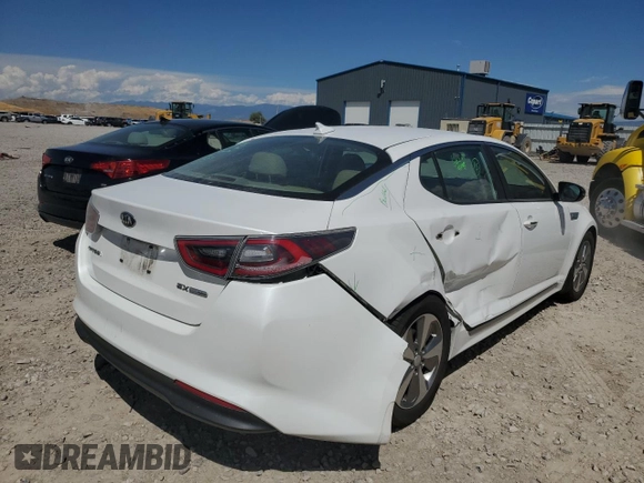 2016 Kia Optima Hybrid EX with VIN KNAGN4AD8G5094051, listed as a Copart auction lot 67477664 with 152,937 mi miles and Salvage Title. Bid and sale history available at carsss.com. Image 3.