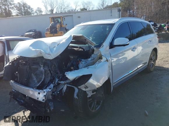 2017 Infiniti QX60 with VIN 5N1DL0MM8HC525934, listed as a IAAI auction lot 41768169 with 114,706 mi miles and . Bid and sale history available at DreamBid. Image 17.