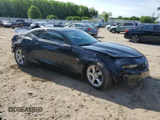 2022 Chevrolet Camaro 1LT with VIN 1G1FB1RX8N0120798, listed as a Copart auction lot 54419625 with 25,857 mi miles and Salvage title. Bid and sale history available at DreamBid. Image 4.