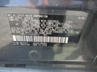 2008 Toyota RAV4 Sport with VIN JTMBD32VX86085915, listed as a Copart auction lot 60322185 with 143,247 mi miles and Clean title. Bid and sale history available at DreamBid. Image 13.