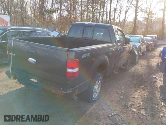 2006 Ford F-150 XL with VIN 1FTRF14W86NA10992, listed as a IAAI auction lot 41901692 with 167,300 mi miles. Bid and sale history available at carsss.com. Image 4.