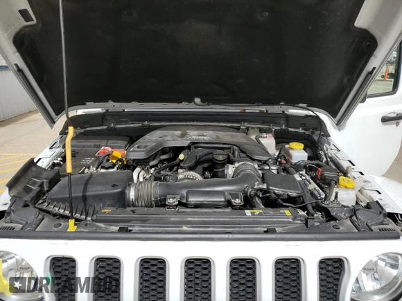 2021 Jeep Wrangler Unlimited Sahara с VIN 1C4HJXEG3MW619175, выставлен на аукционе Copart как лот 49053575 с пробегом 61 333 миль миль и Списание • Salvage title. История ставок и продаж доступна на DreamBid. Изображение 11.