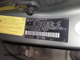 2004 Toyota Highlander z VIN JTEDP21A540012596, wystawiony jako IAAI lot #41915866 z przebiegiem 199 746 mil mil oraz . Historia ofert i sprzedaży dostępna na DreamBid. Obrazek 9.